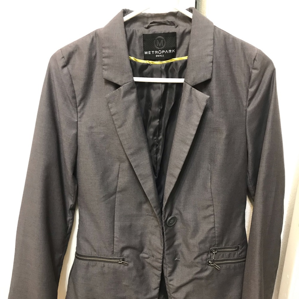 Used Metropark gray blazer